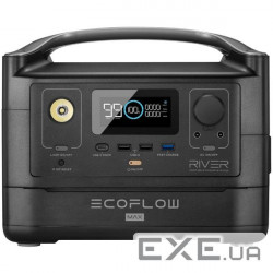 Зарядная станция EcoFlow River Max 576Wh/160000mAh Black (PB930425) (EFRIVER600MAX)