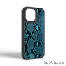 Чохол до мобільного телефона Harder Genuine Snake Apple iPhone 14 Pro Max Dark Blue (ARM76790)
