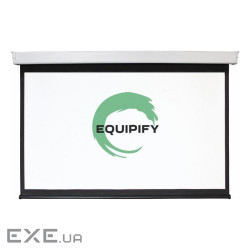 Екран для проктора Equipify ESAA150 (моторизований, настінно-стельовий, 150", (16:9), 330*187)