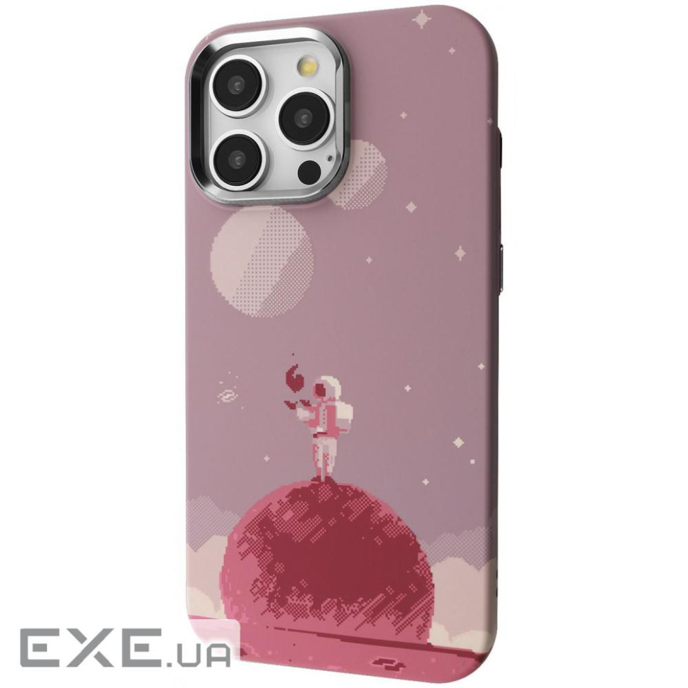 Чехол Proove Pixel Case with Magnetic Ring iPhone 16 Pro astronaut (PCPXIP16P0C1)