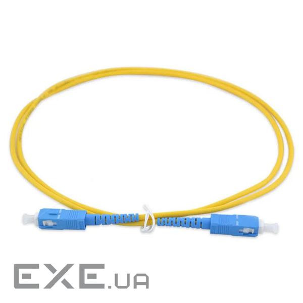 Оптичний патчкорд Eserver SC/UPC-SC/UPC SingleMode Simplex 5м (ES-SC-SC/UPC-5-SM-S)