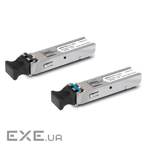 SFP Модуль SM, LC, 1000BaseLX, WDM TX:1550nm, RX:1310nm, до 10км, (-40 to 75C), DDM (MGB-TLB10)