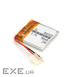 Літій-полімерний акумулятор 3*23*23mm (Li-ion 3.7В 90мА&middot,год) (302323) ) (302323)