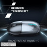 CANYON mouse OnClick 24 BT/ Wireless Transparent/White (CNS-CMSW24W)