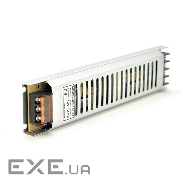Імпульсний блок живлення 12В 12.5А (150Вт) перфорований SLIM (150W-12V-SC5) SLIM (150W-12V-SC5)