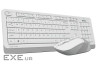 Комплект клавіатура + миша A4TECH Fstyler FG1010 White (FG1010 (White))
