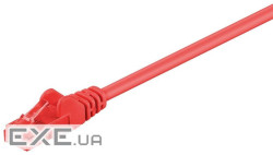 Патч-корд неекранованій RJ45 UTP6 0.5m,patch AWG24 D=5.8mm Gold Protect,червоний (75.06.8436-10)