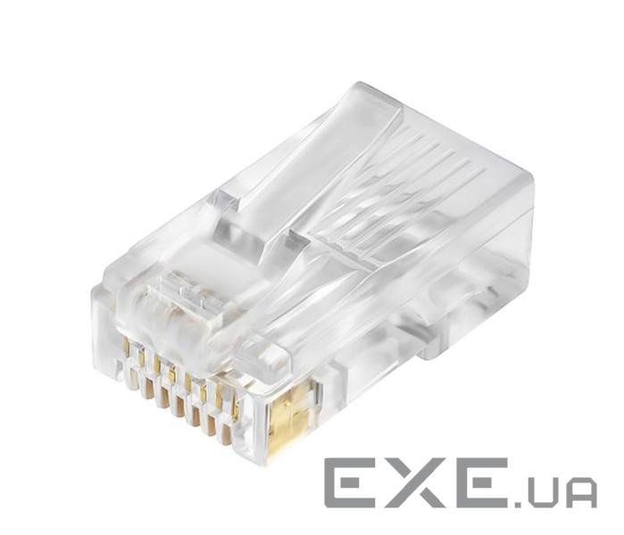 Конектор RJ45 cat.6 UTP 8P8C, 100 шт Merlion (17265)