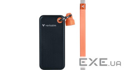 SSD-накопичувач USB 2TB Verbatim Pocket SSD Black/Orange (32197)