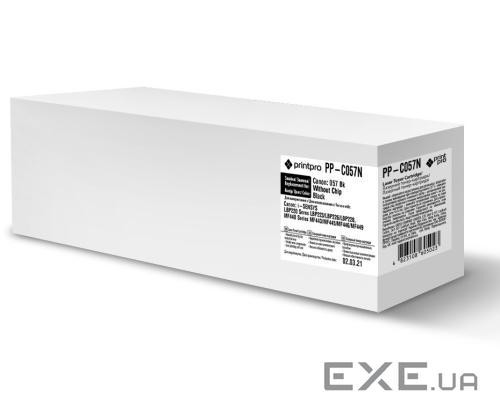 Картридж PrintPro CANON 057 LBP223/226/228/MF443/445/446/MF449 Black (без чипа (PP-C057N)