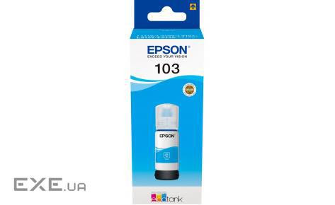 Контейнер з чорнилом Epson 103 Cyan (C13T00S24A)