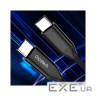 Дата кабель USB-C to USB-C 2.0m USB 3.1 Gen2 240W (50V/5A) Choetech (XCC-1036)