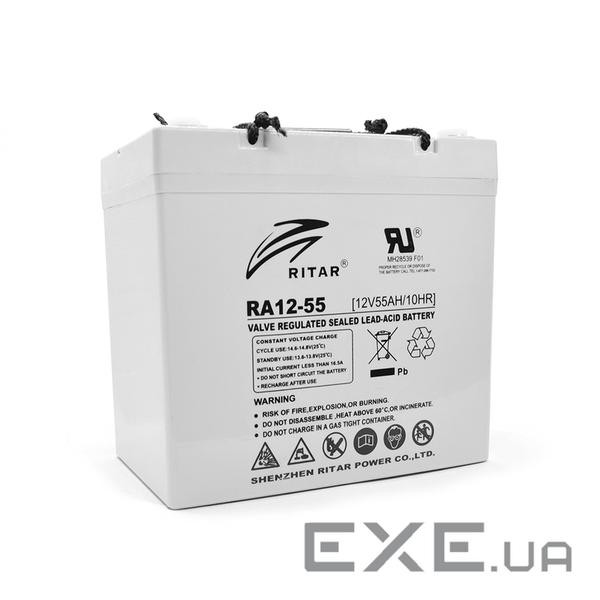 Акумуляторна батарея RITAR RA12-55 12V 55.0Ah
