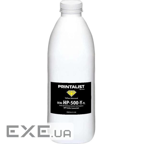 Тонер HP CLJ Universal 500г Yellow Printalist (HP-500-Y-PL)