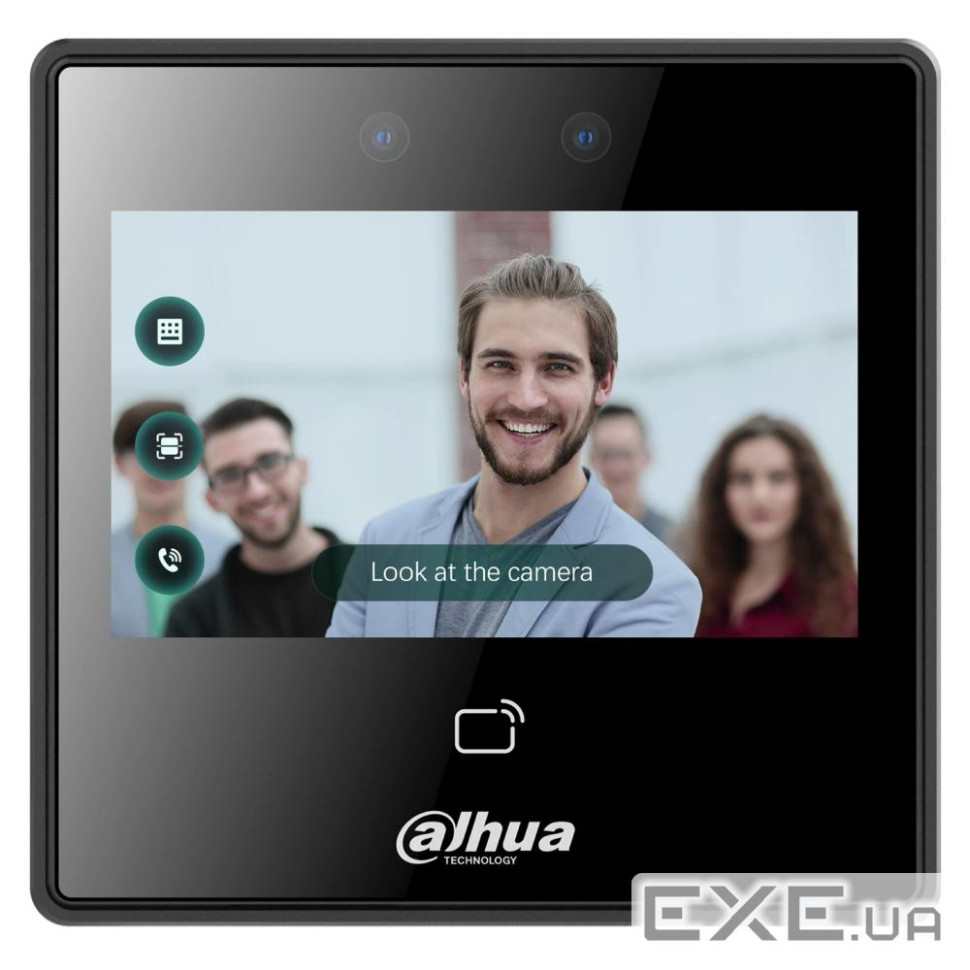 Контролер доступу з розпізнаванням облич Dahua DHI-ASI3213A-W