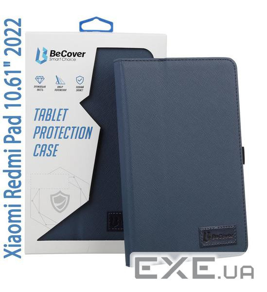 Чехол-книжка BeCover Slimbook для Xiaomi Redmi Pad 2022 10.61" Deep Blue (708342)