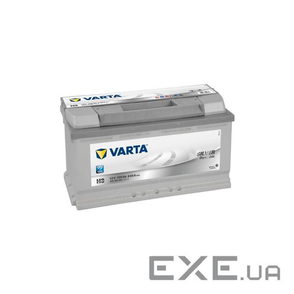Акумулятор автомобільний Varta 100Ач Silver Dynamic H3 (600402083)