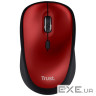 Миша Trust Yvi+ Silent Eco Wireless Red (24550)