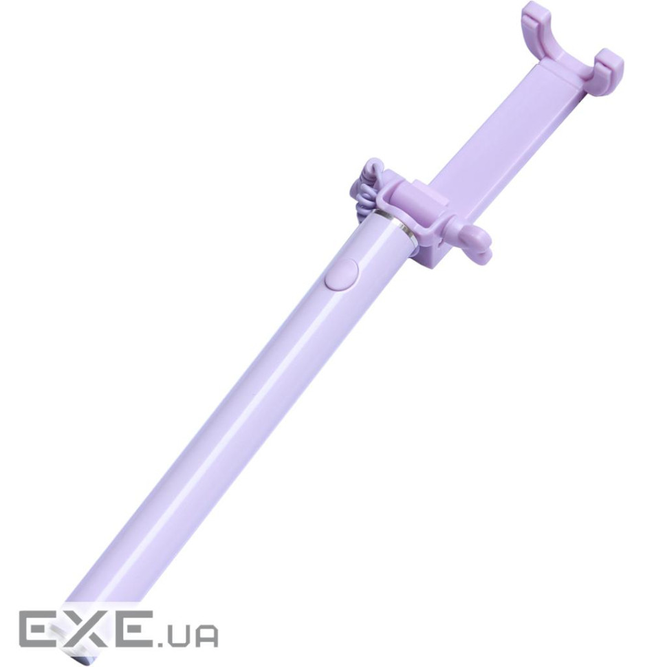 Монопод для селфі Grand-X Elegant 3,5 U-кріплення, бузковий (E3UPR)