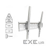 Кріплення для телевізора настінне TV04T White, 32" -55" до 50 кг, VESA від 100x100 до 400x400, кут н