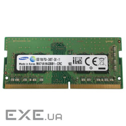 Оперативна пам'ять SAMSUNG SO-DIMM DDR4 2400MHz 8GB (M471A1K43BB1-CRC)