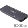 Концентратор Vinga USB-C 3.1 to HDMI+3xUSB3.0+PD100W+USB-C foldable cable (VHYC6FC)