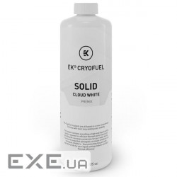 Охолоджуюча рідина Ekwb EK-CryoFuel Solid Cloud White (Premix 1000mL) (3831109880302)