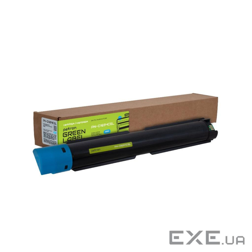 Тонер-картридж Patron Xerox 006R01694 cyan Green Label (PN-01694CGL)