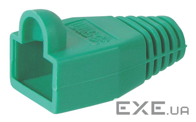 Ковпачок FreeEnd-RJ45 UTP5e (ковпачок),ізолюючий 6.4mm з вушком,зелений (62.09.8265-1) (62.09.8265-1)