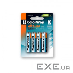 Батарейка COLORWAY Alkaline AA 8шт/уп (CW-BALR06-8BL)