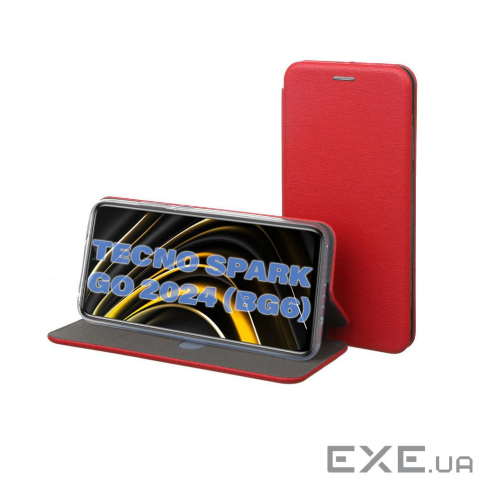 Чохол до мобільного телефона BeCover Exclusive Tecno Spark Go 2024 (BG6) Burgundy Red (711254)