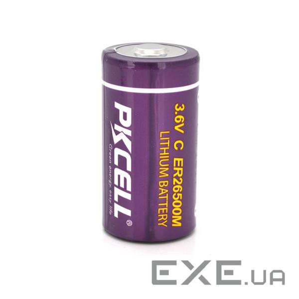 Батарейка ER26500M, 6500 mAh, PKCELL, 1 шт , 3.6V, Li-ion, OEM