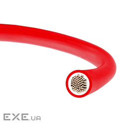 Кабель H1Z2Z2-K 1 x 6 1кВ, червоний (H1Z2Z2-K-1х 6RD) (H1Z2Z2-K-1х6RD)