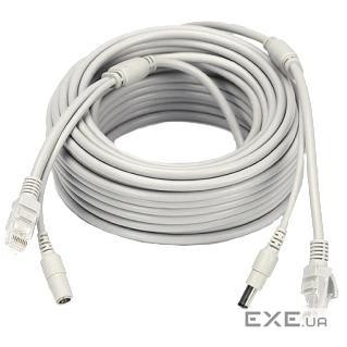 Патчкорд комбінований Voltronic RJ-45+DC 15м (RJ-45 + DC 15м)