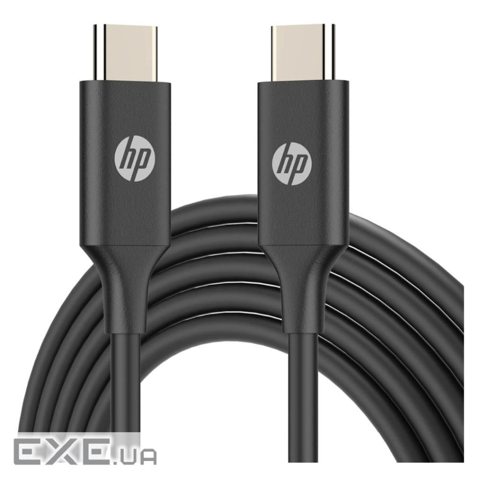 Дата кабель USB-C to USB-C 3.0m USB 3.1 PD 3A 60W HP (HP_DHC-TC107-3M)