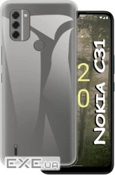 Чохол-накладка BeCover для Nokia C31 Transparancy (708649)