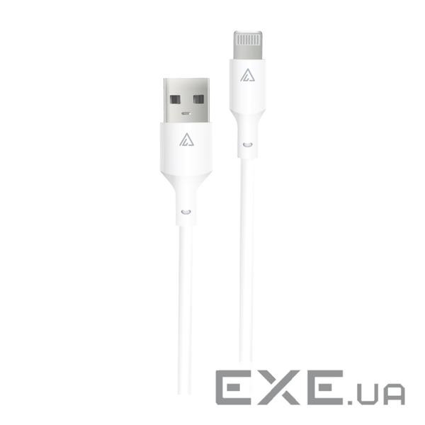 Дата кабель USB 2.0 AM to Lightning 1.2m PwrX 20W ACCLAB (1283126559549)