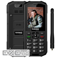 Мобільний телефон Sigma mobile X-treme PA68 Black (4827798466612) Sigma mobile X-treme PA68 Black (4827798466612)