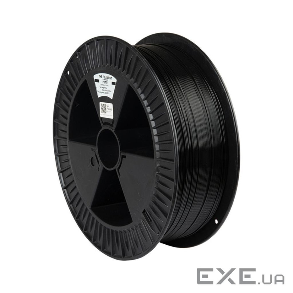 Пластик для 3D-принтера The Filament PETG 1.75mm MIDNIGHT BLACK 3kg (TF-24084)