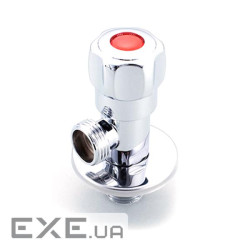 Комплект вентиль 3/8'', хол/гір , Red / Blue (80007)