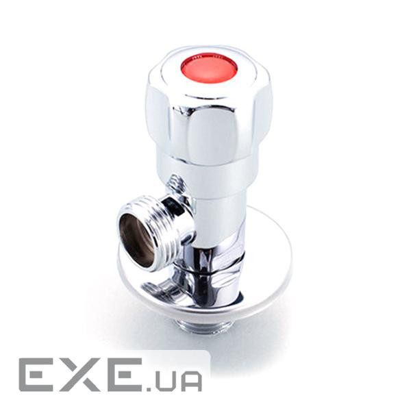 Комплект вентиль 3/8'', хол/гір , Red / Blue (80007)