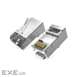 Конектор RJ45 FTP Cat.6 Modular 10 шт. Vention (IDFR0-10)