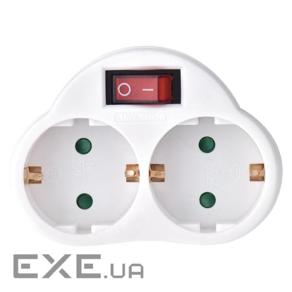 Фільтр живлення Emos (P0063) White