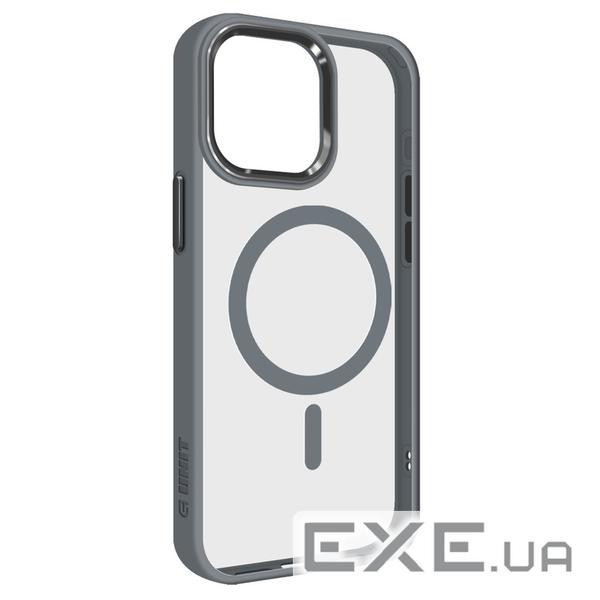 Чохол до мобільного телефона Armorstandart Unit MagSafe Apple iPhone 15 Pro Max Grey (ARM74858)