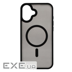 Чохол 2E Basic для iPhone 16 Plus, Soft Touch MagSafe Cover, чорний (2E-IPH-16PL-OCLS-BK)