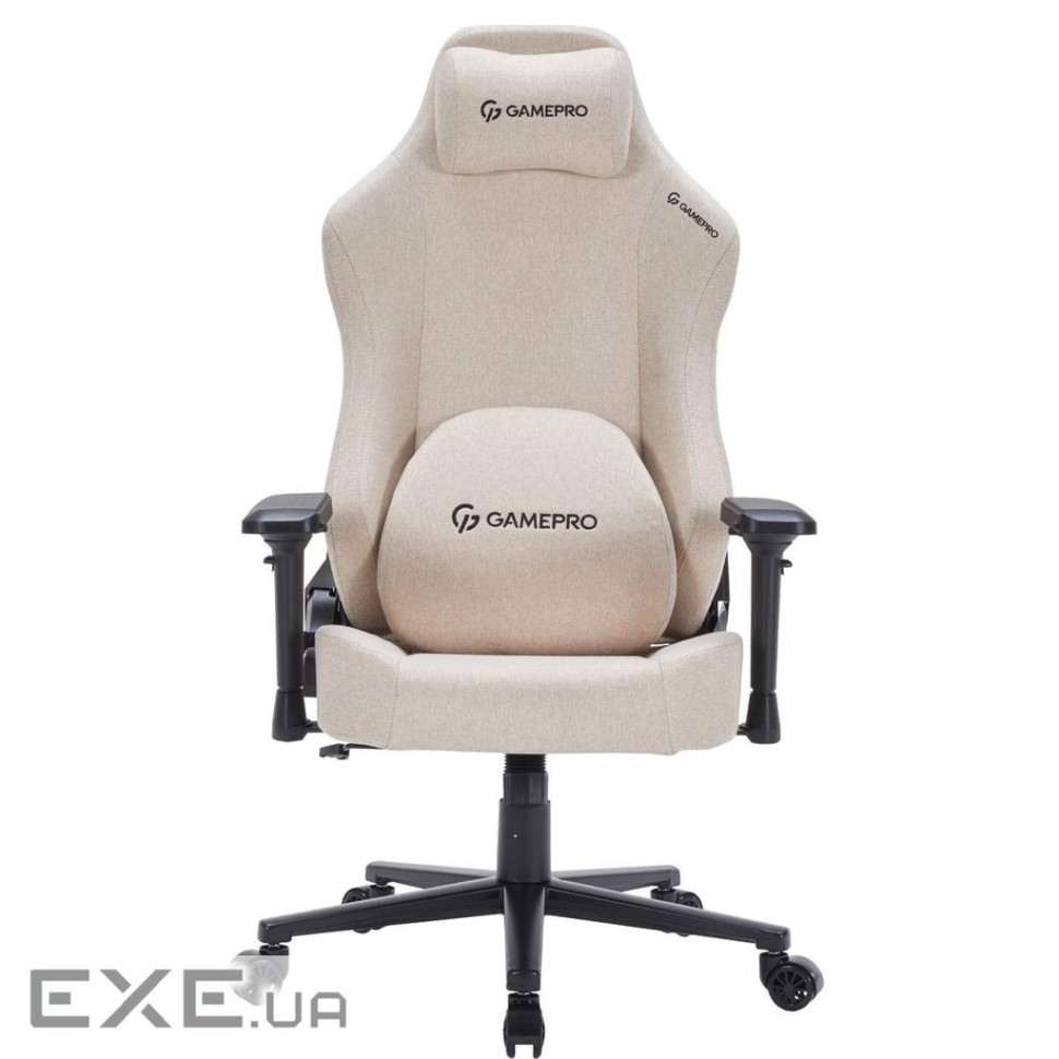 Крісло ігрове GamePro FGC750G Size L Fabric Beige