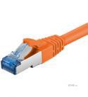 Патч-корд екранувань RJ45 SFTP6a 1.5m, patch AWG27 D=6.0mm LSOH Gold Cu, оранжевий (75.09.5605-10)