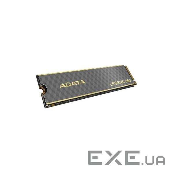 SSD диск ADATA Legend 860 1TB M.2 NVMe (SLEG-860-1000GCS)