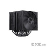 Процесорний кулер JONSBO CA90 Black (120mm/4pin/1800RPM/32.6Dba/6 тепл. трубки)