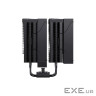Процесорний кулер JONSBO CA90 Black (120mm/4pin/1800RPM/32.6Dba/6 тепл. трубки)